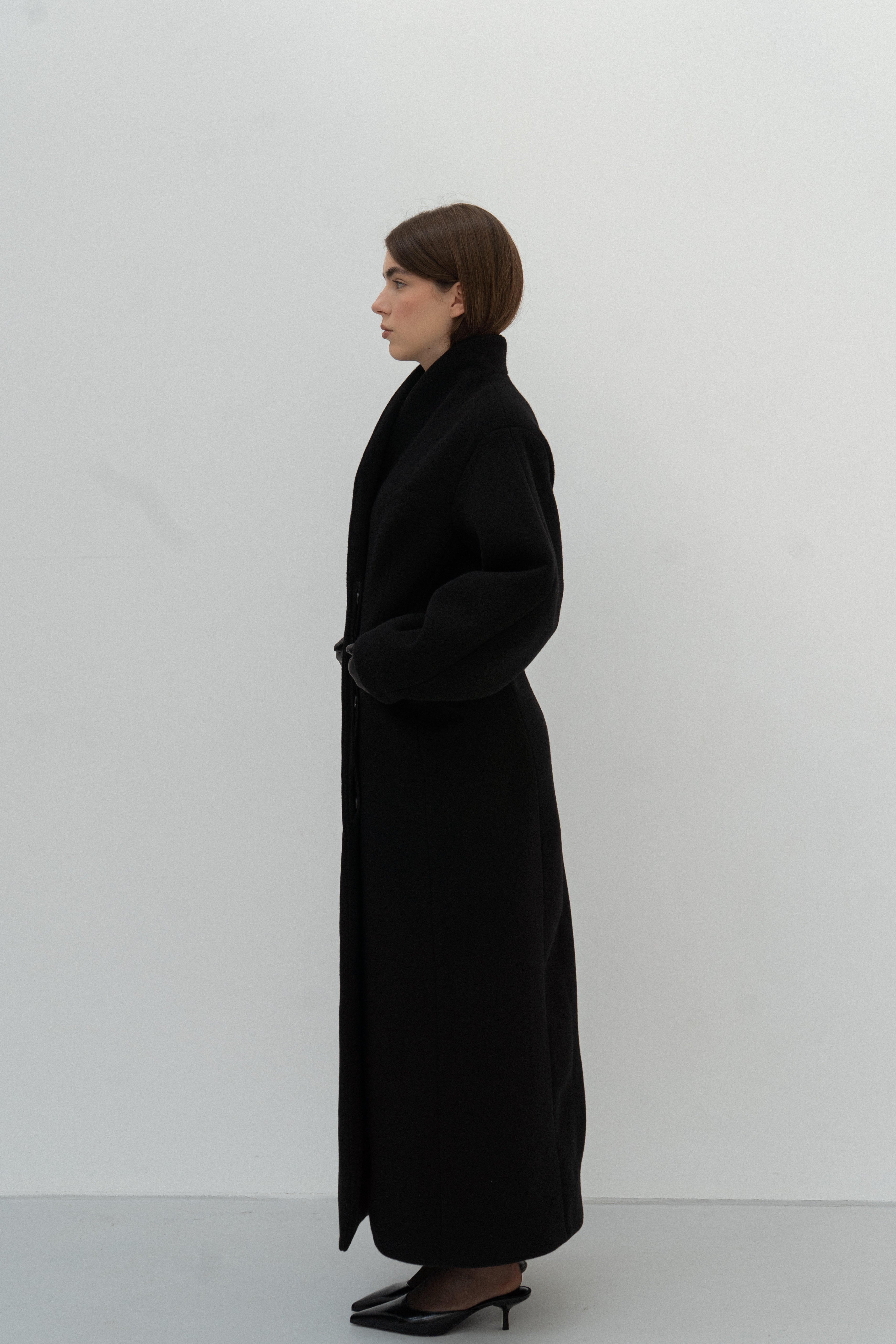 Zoye Manteau en Laine
