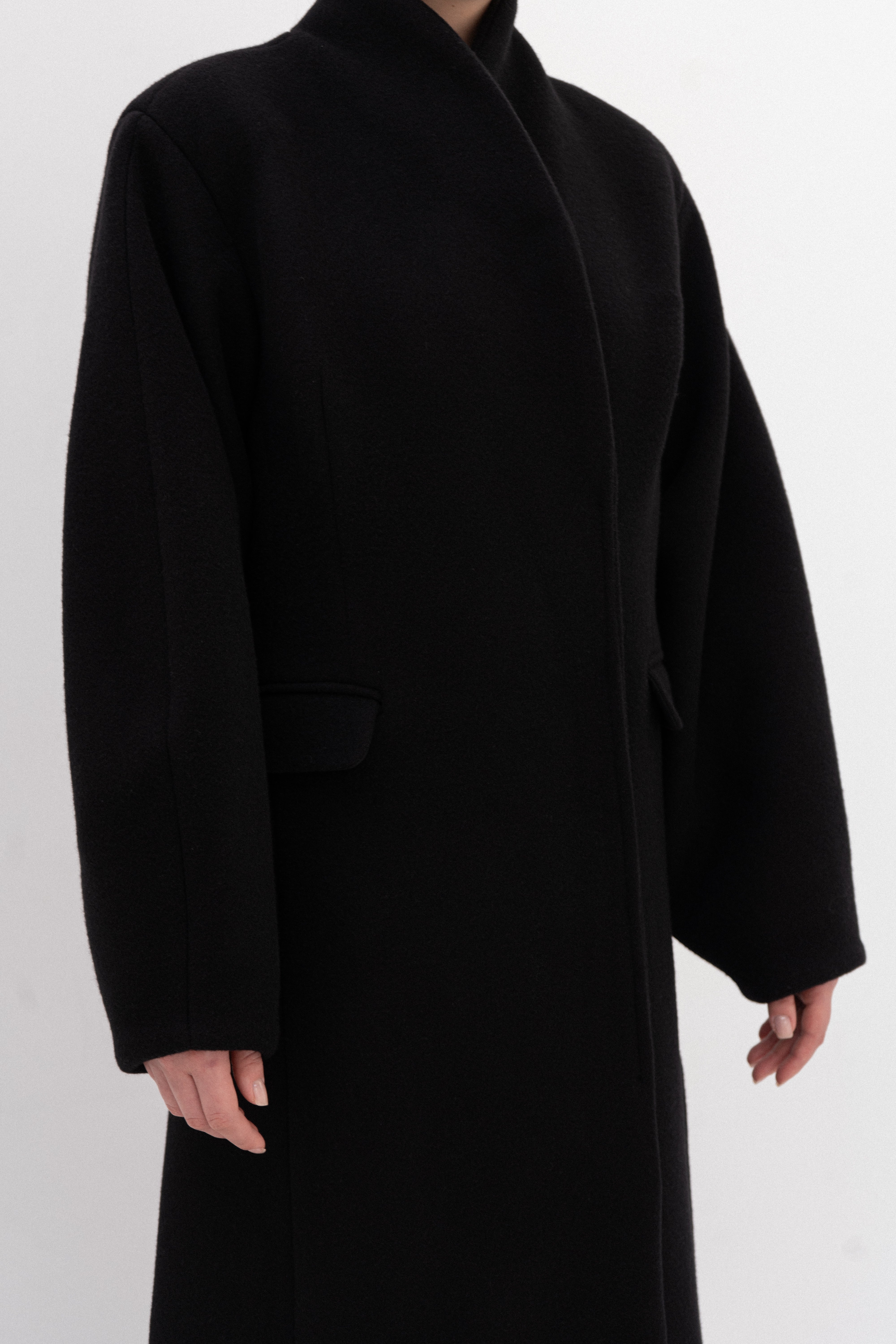 Der　SAMMLER　SOLO IRVING COAT Zoye Wool Coat ❘ Outerwear – Âme Dare